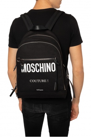 Logo-printed backpack, zdjęcie 2 Logo-printed backpack od Moschino